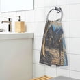 thumbnail image 3 of Yayeee 100% Cotton Hand Towels for Bathroom 16" x 28" Soft Absorbent Kitchen Towel, Swirling Starry Sky, 3 of 7