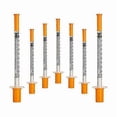 thumbnail image 1 of 50pcs/pack 1ml Syringe With 30g (8mm Long) Lab Supplies Individually Sealed Package, 1 of 5