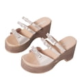 thumbnail image 6 of IUJSOY Women's Platform Sandals Slides 2025 Open Toe Slip on Braided Strappy Wedge Heel Sandals, 6 of 9