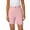 Pink, variant on Womens Dress Shorts High Waist Work Twill Shorts with Pocket Straight Leg Casual Office Business Bermuda Short Pink, S