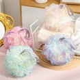 thumbnail image 5 of WYBXZ Bath Shower Loofah Sponge, Bath Mesh Pouf Shower Ball, Body Exfoliating Bath Sponge, for Women and Men, Scrubbing Bath, High Beauty and Friendly Bath, Soft and Non Scattering,Multicolor, 5 of 9