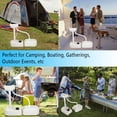 thumbnail image 5 of Ktaxon 19L Upgraded Garden Portable Sink & 24L Recovery Water Tank, Removable Hand Washing Station, with Towel Holder and Soap Dispenser, for Camping/Boating/RV, 5 of 6