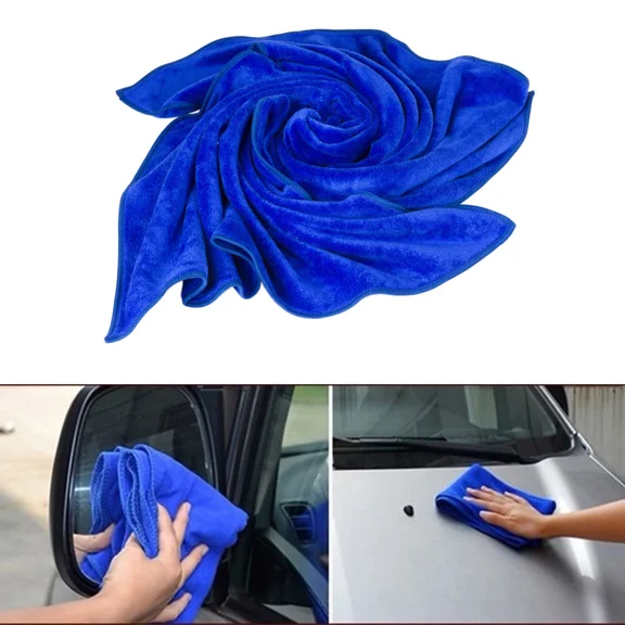 Large Extra Soft Microfiber Cleaning Cloth - No Scratch Car Polishing Towel