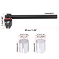 thumbnail image 3 of 1 Set 33mm Motorcycle Handlebar Adjustable Motorbike Motorcycle Clip Ons Handle Bar Universal Replacement Black, 3 of 7