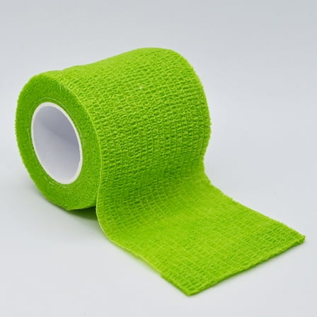 Namzi 3 Pcs Self Adhesive Bandage Wrap, 2" X 5 Yards Elastic Cohesive Bandage Wrap, Color Athletic Tape, Vet Wrap, Ankle Tape-A12