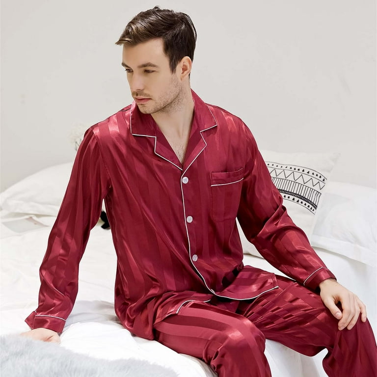 EHQJNJ Couple Pajamas Matching Sets Cotton for Any Occasion Cold Stretch Night Gown Set for Couples for Relaxing At Home Or A Night Out Couples Matching Pajamas Sets Heart Pajamas Women