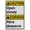 Warning Sign 4, variant on Bilingual Do Not Leave Door Open Unlocked Sign (No deje la puerta abierta o sin cerrar), Industrial Exit Keep Closed Sign 8"x12" UV Resistant for Indoor Outdoor Workplace