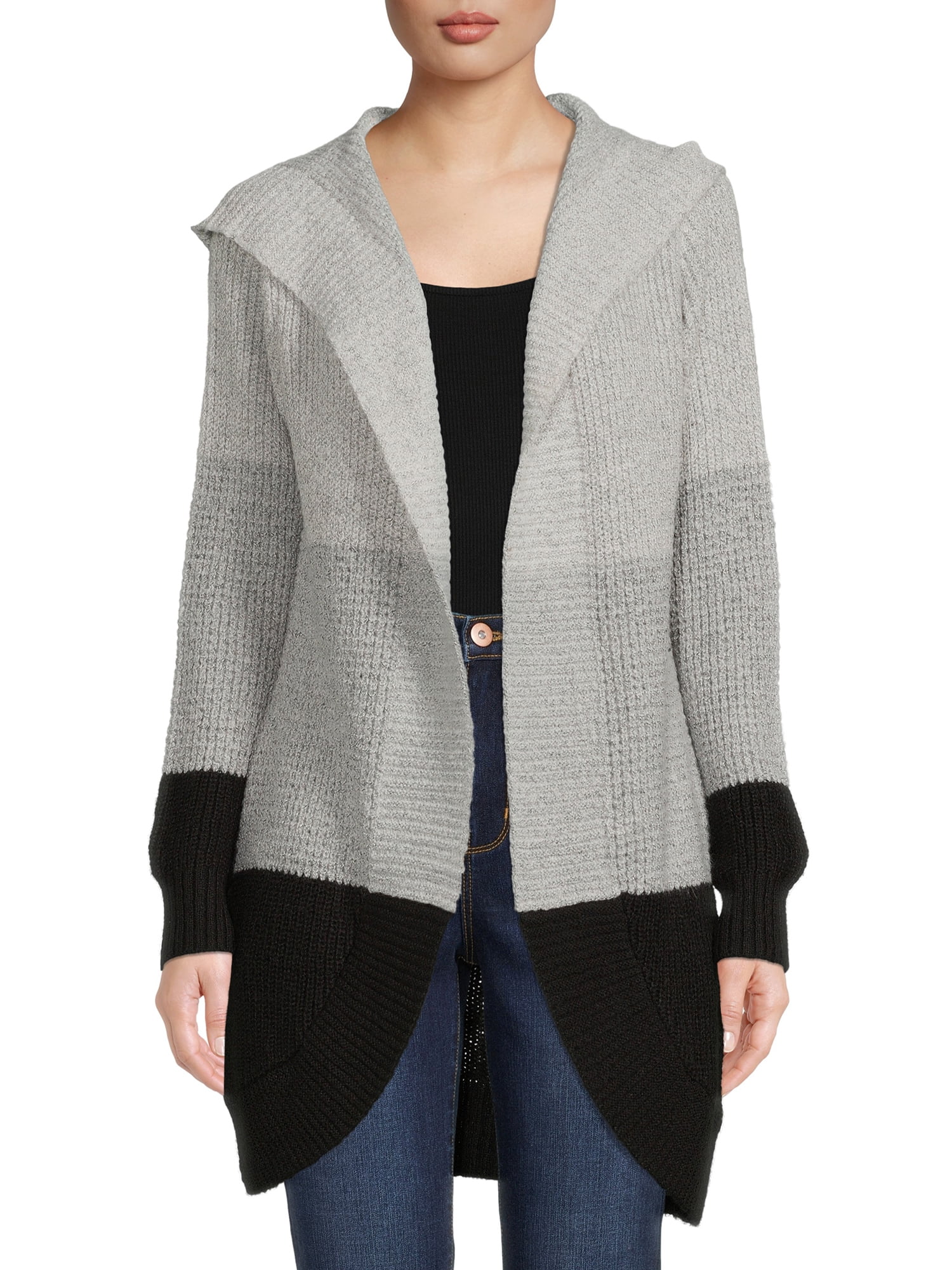 No Boundaries Juniors Cocoon Sweater 