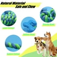 thumbnail image 2 of Dog Chew Toys for Aggressive Chewers, Likaty Indestructible Rope Dog Toy Puppy Chew Teething Toys for Large Medium Small Dogs,Yellow, 2 of 6