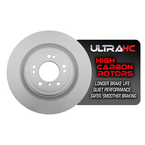UltraHC Coated High Carbon Brake Rotor, Front UR004089, Mercedes-Benz GLS450 2019-2017