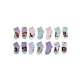 Disney Princess Toddler Girls Quarter Socks, 10Pack, Sizes 12M 5T