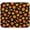 Halloween, variant on Halloween Sweets Candy Corn Pumpkin Absorbent Dish Drying Mat,16 x 18 Inch Microfiber Kitchen Countertop Table Protector Multi-Purpose Counter Rack Sink Drainer Pad