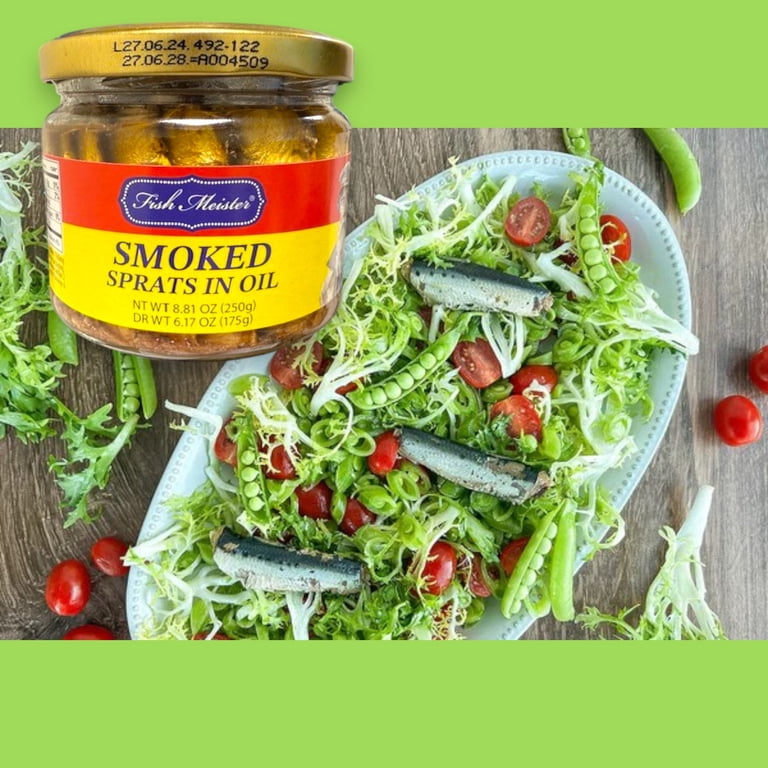 Riga Gold Smoked Sprats In Olive Oil 250g - UAE & Partners