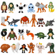 thumbnail image 4 of ¡24 Uds. Figuras italianas Brainrot Tung Tung Sahur muñeca Tralalero Tralala Bombardino Crocodilo Shimpanzini Bananini modelo juguete para regalo!, 4 of 7