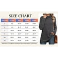 thumbnail image 5 of SHIBEVER Fall Tops for Womens Turtleneck Sweaters Fashion Long Sleeve Tunic Lightweight Sweater Dressy Casual Side Split Pullover Blouse, 5 of 10