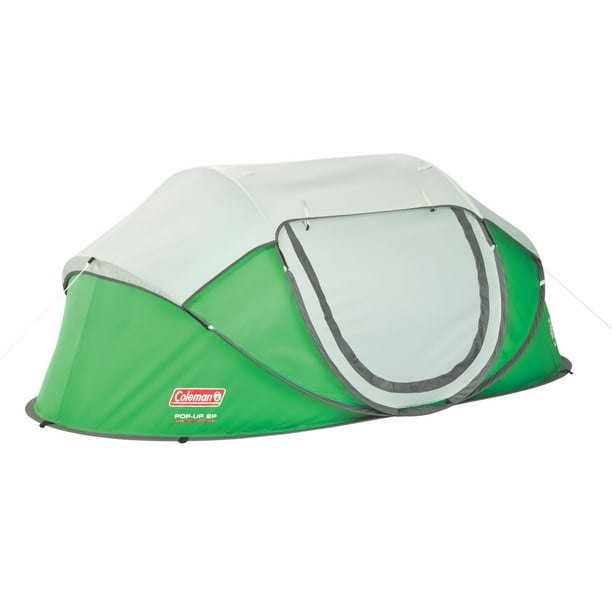 Coleman 2 Person Pop Up Camping Tent Walmart Com Walmart Com