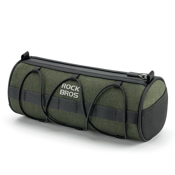 ROCKBROS Bike Bags Front Handlebar Storage Pouch Pack Cycling Handlebar Bag Small Bicycle Handle Bar Bag Handy Multi-location Installation