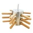 thumbnail image 4 of Máquina desplumadora de plumas de pollo, desplumadora de aves, estable, multiusos, portátil, ahorro de trabajo para gallinas de Guinea, aves de corral 18 dedos medianos Sunnimix Desplumadora de pollos, 4 of 7