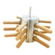 thumbnail image 4 of Máquina desplumadora de plumas de pollo, desplumadora de aves, estable, multiusos, portátil, ahorro de trabajo para gallinas de Guinea, aves de corral 18 dedos medianos Sunnimix Desplumadora de pollos, 4 of 7