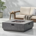 thumbnail image 3 of Mondawe 50,000 BTU Square Iron Fire Pit, 3 of 10