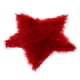 thumbnail image 1 of Alfombras modernas con forma de estrella, tapetes esponjosos para sala de estar y dormitorio. rojo, 1 of 8