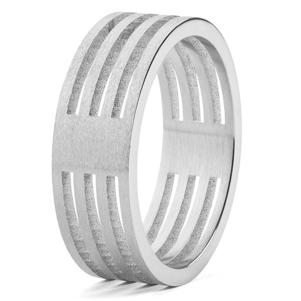 Coastal Jewelry Coastal Jewelry Stainless Steel Brushed Finish 4
