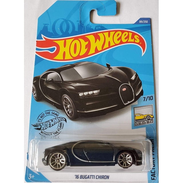 Bugatti Chiron de colección Hot Wheels '16 de metal fundido a presión
