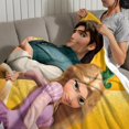 thumbnail image 3 of Enredados anti-pilling, suave, ligera, esponjosa y acogedora de lujo para hogar y cocina – Perfecta para niños y adultos,120x180cm, 3 of 6