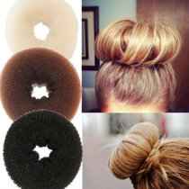 Bun Mesh Hair Shaper Styler Donut Former Ring Bun Maker Size And