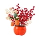 thumbnail image 3 of Cubo de bendición de flores falsas Macarena ramo artificial decoración Año Nuevo chino, 3 of 8
