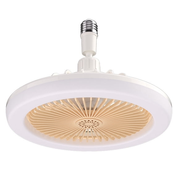 TERGAYEE Low Profile Ceiling Fan with Light,Dimmable Ceiling Light With Fan Hidden,Electric Fan Delier,for Bedroom,Kid Room,Living Room