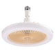 thumbnail image 1 of E27 Ceiling Fan With Lights,Enclosed Low Profile Fan Light,Ceiling Light With Fan,Hidden Fan Delier Gimbal Lamp, 1 of 2