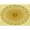 thumbnail image 1 of Ahgly Company Machine Washable Indoor Rectangle Transitional Caramel Brown Area Rugs, 2' x 3', 1 of 7