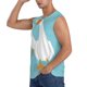 thumbnail image 3 of Fotbe Three White Geese Men's Camiseta sin Mangas Estampada para Hombres, Playera Casual para Gimnasio, Entrenamiento, Playa-3X-Large, 3 of 7