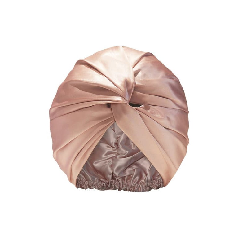 Slip ピュア シルク ターバン Pure Silk Turban Slip Pure Silk Turban Multipurpose Head Wrap, Pink - Walmart.com