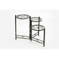 thumbnail image 1 of 24.41 in. Three Tier Heart Clover Round Plant Stand, 1 of 1
