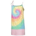 thumbnail image 4 of Women's Refried Apparel White Chicago Cubs Tie-Dye Tank Dress, 4 of 4