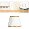 thumbnail image 3 of Shisuyan Cloth Lampshade Lace Lamp Cover Replacement for Floor Lamp Table Light, 3 of 8