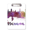 thumbnail image 1 of Manama Bahrain City Watercolor Clipboard Folder Writing Pad Backing Plate A4, 1 of 4