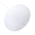 thumbnail image 2 of White Round Paper Lantern Light Decorative Soft Light Easy to Assemble Hanging Paper Lantern with Lantern for Bedroom Living Room EU Plug 220V, 2 of 5