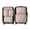 Pink, variant on 6Pcs Packing Cubes, Luggage Organizer Bags with Double Zipper, Wash and Makeup Separate Storage Bag, Suitcase Organizer, for Packing, Business and Travel
