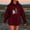 1_Wine, variant on Womens Fall Winter Oversized Hoodies Funny Halloween Graphic Long Sleeve Pullover Sweatshirts with Pocket Halloween Hoodie for Women Men Casual Hoody Halloween Party Costume, Black L