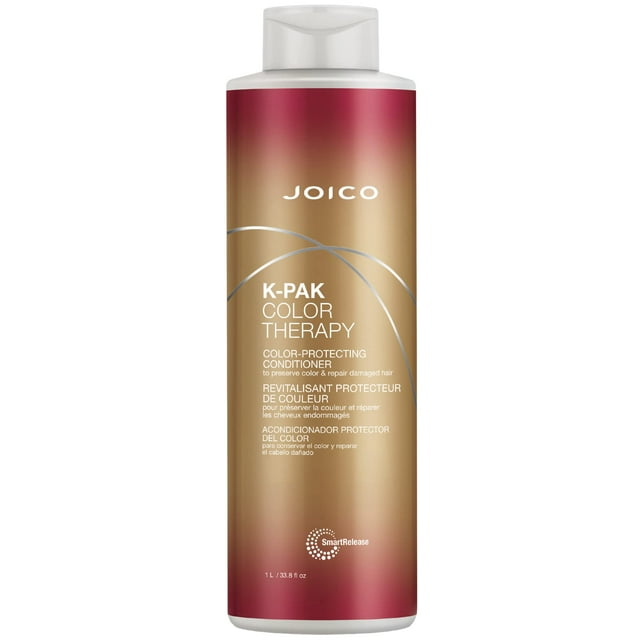 Joico K-PAK Color Therapy Color-Protecting Conditioner | For Color-Treated Hair | Boost Shine & Elasticity | Repair Breakage | Rebuild Damaged Hair | With Keratin & Argan Oil | 33.