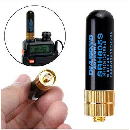 Simyoung SRH805S F Antenna for Walkie Talkies SRH805S SMA_F Dual Band Female