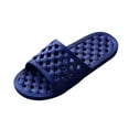 thumbnail image 3 of Rokment Shower Slippers for Men Women Non Slip Quick-Dry Hollow out Bathroom Slides with Holes Spa Pool Indoor Outdoor House Home Shoes Bath Sandals, 3 of 4