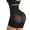 Black, variant on EQWLJWE Women Body Shaper Shorts Plus Size Butt Lifter Hip High Waist Alterable Waist Trainer Panties Shapewear Beige(S-6Xl)