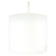 Mainstays Unscented Votive Candles, White, 16 Count