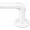 White, variant on Curtain Rods for Windows 48 to 84, 1 Inch Industrial Wrap Around Curtain Rod, Indoor/Outdoor Room Divider Adjustable Drapery Pole, 48"-86", White