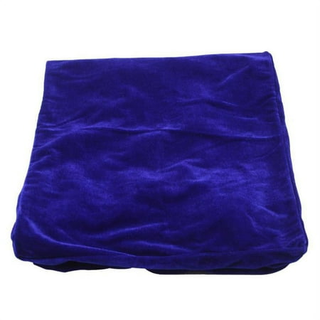 Velvet Piano Double Stool Cover Chair Bench Protection, Blue
