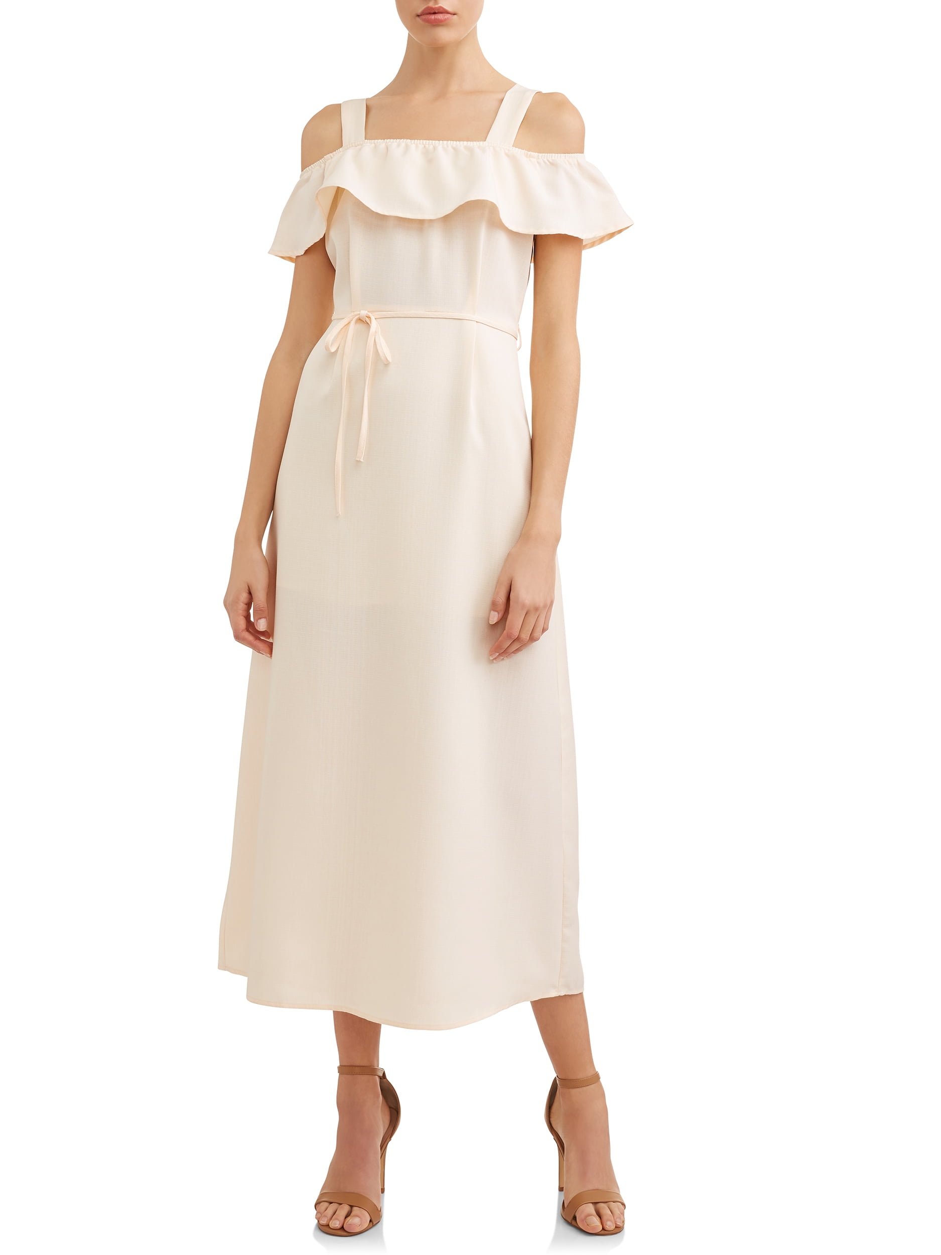 Love Sadie Women's Front Slit Maxi Dress